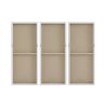Heavily Embellished 3-piece Canvas Wall Art Set