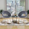 Modern Accent Velvet Chair, Set of 2