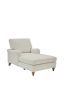 Modern Mid-Century Indoor Oversized Chaise Lounger Comfort Sleeper Sofa with Soild Wood Legs