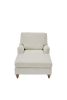 Modern Mid-Century Indoor Oversized Chaise Lounger Comfort Sleeper Sofa with Soild Wood Legs