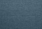 Blue Fabric Upholstered Accent Chair 1pc Solid Rubberwood Antique Gray Finish Living Room Furniture