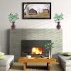 "Mail Pouch Barn" By Billy Jacobs, Printed Wall Art, Ready To Hang Framed Poster, Black Frame