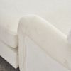 Modern Mid-Century Indoor Oversized Chaise Lounger Comfort Sleeper Sofa with Soild Wood Legs