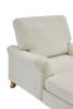 Modern Mid-Century Indoor Oversized Chaise Lounger Comfort Sleeper Sofa with Soild Wood Legs
