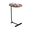 C-shaped Small Sofa End Table for Living Room