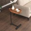 C-shaped Small Sofa End Table for Living Room