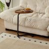 C-shaped Small Sofa End Table for Living Room