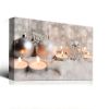 1pcs Drop-Shipping Christmas Winter Wall Art Festival Paintings Decorations Party Picutres Gift Poster for Home Wall Decor Framed-4028in- Thickness 1.