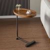 C-shaped Small Sofa End Table for Living Room