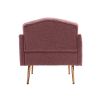 Accent Chair ,leisure single sofa with Rose Golden feet